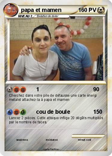 Pokemon papa et mamen