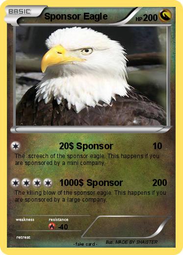 Pokemon Sponsor Eagle