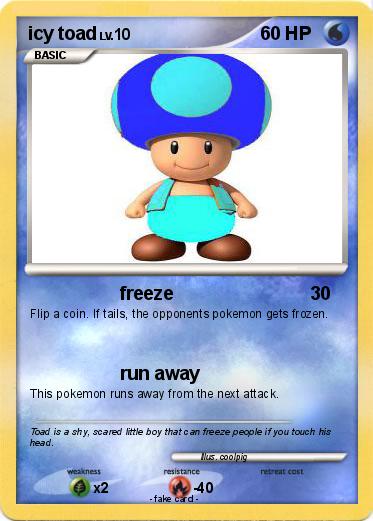 Pokemon icy toad