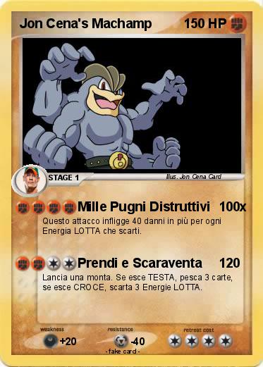 Pokemon Jon Cena's Machamp