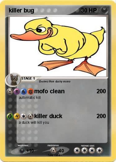 Pokemon killer bug