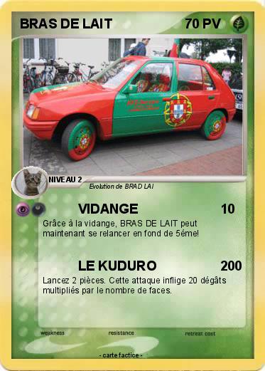 Pokemon BRAS DE LAIT