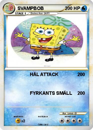 Pokemon SVAMPBOB