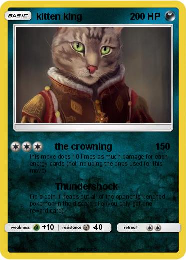 Pokemon kitten king