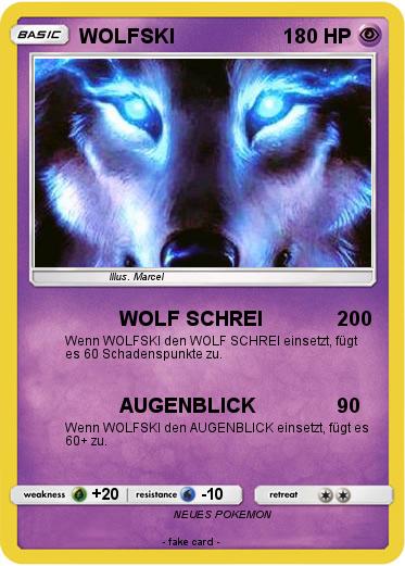 Pokemon WOLFSKI
