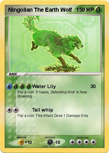 Pokemon Ningolian The Earth Wolf