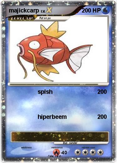 Pokemon majickcarp