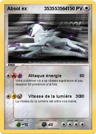 Pokemon Absol ex             353553564