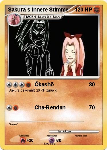 Pokemon Sakura`s innere Stimme