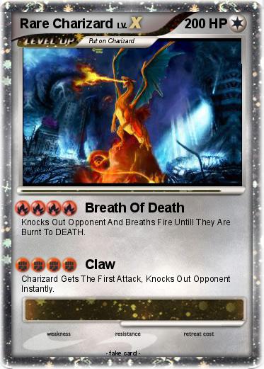 Pokemon Rare Charizard