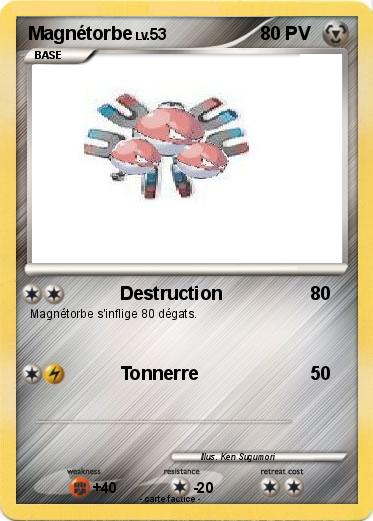 Pokemon Magnétorbe
