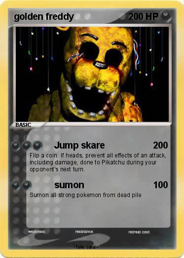 Pokemon golden freddy