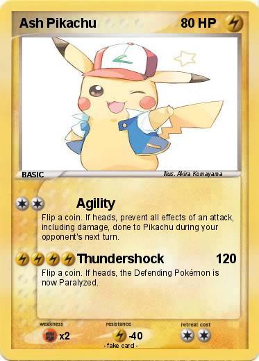 Pokemon Ash Pikachu