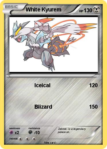 Pokemon White Kyurem