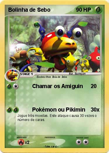 Pokemon Bolinha de Sebo