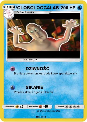 Pokemon GLOBGLOGGALAB