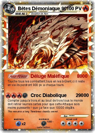 Pokemon Bêtes Démoniaque 90
