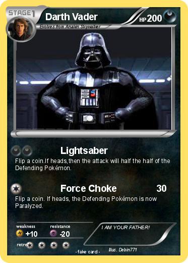 Pokemon Darth Vader