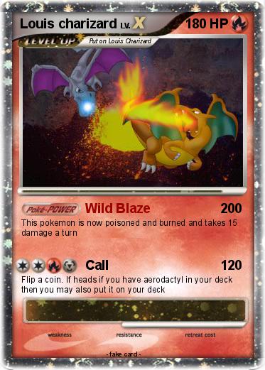 Pokemon Louis charizard