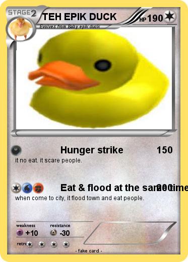 Pokemon TEH EPIK DUCK