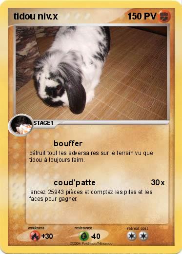 Pokemon tidou niv.x