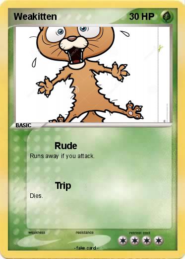 Pokemon Weakitten