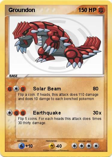 Pokemon Groundon
