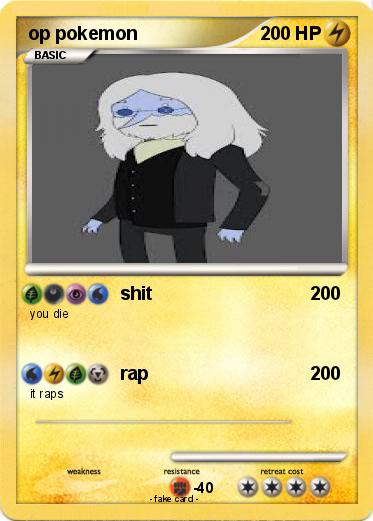 Pokemon op pokemon