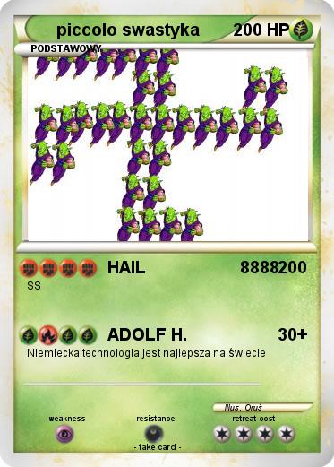 Pokemon piccolo swastyka