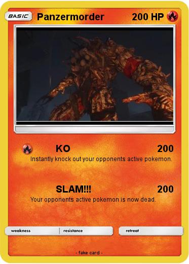 Pokemon Panzermorder