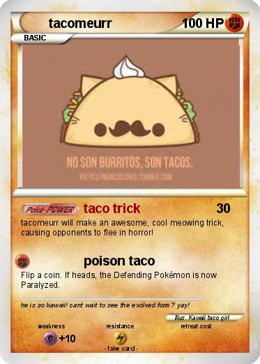Pokemon tacomeurr