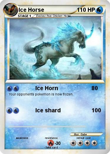 Pokemon Ice Horse