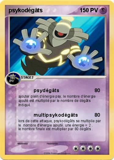 Pokemon psykodégâts