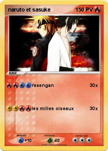 Pokemon naruto et sasuke
