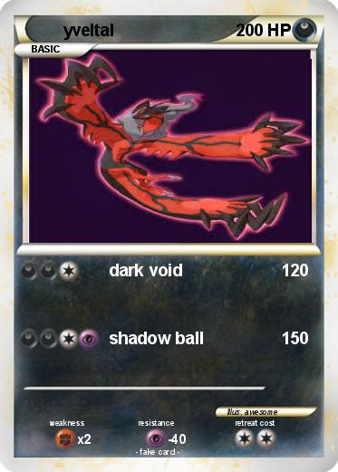 Pokemon yveltal