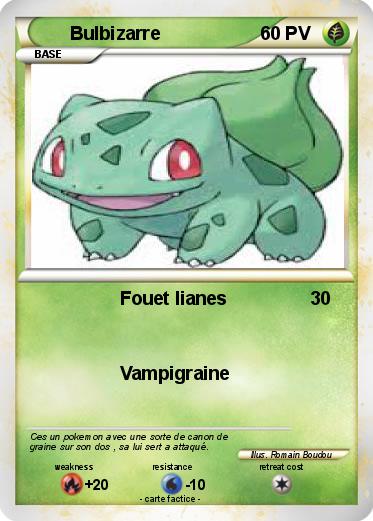 Pokemon Bulbizarre
