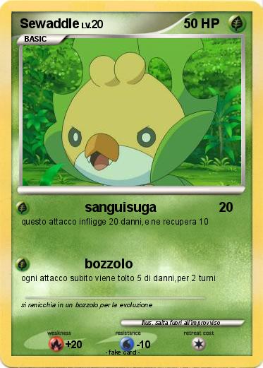 Pokemon Sewaddle