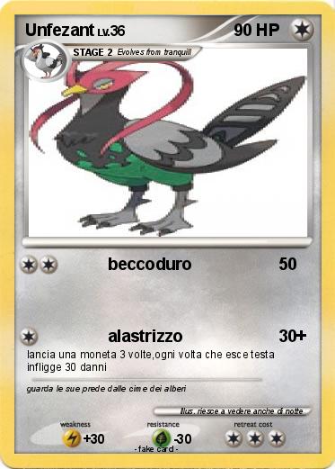 Pokemon Unfezant