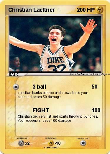 Pokemon Christian Laettner