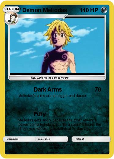 Pokemon Demon Meliodas