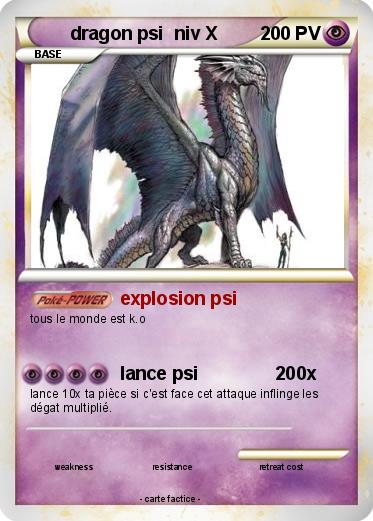 Pokemon dragon psi  niv X