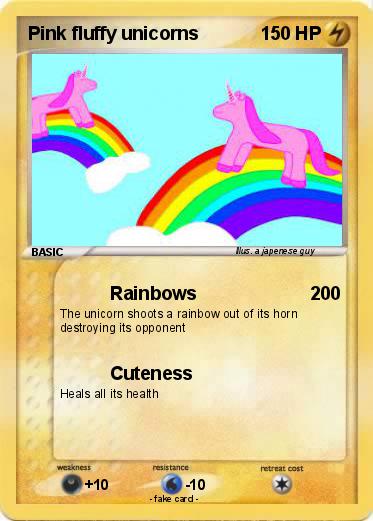 Pokemon Pink fluffy unicorns