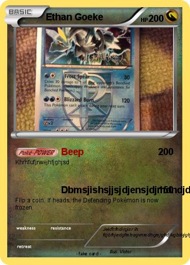 Pokemon Ethan Goeke