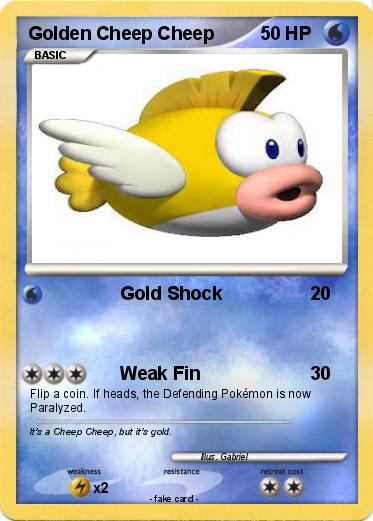 Pokemon Golden Cheep Cheep