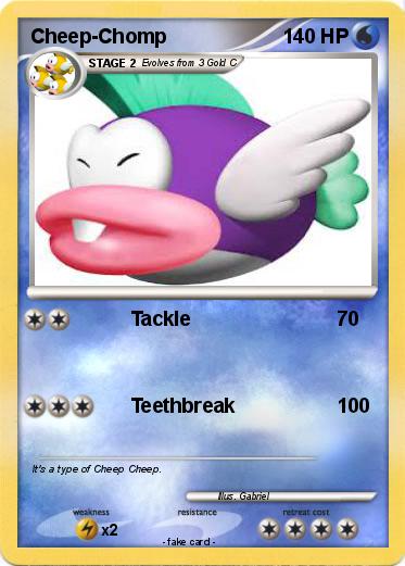 Pokemon Cheep-Chomp