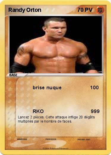 Pokemon Randy Orton