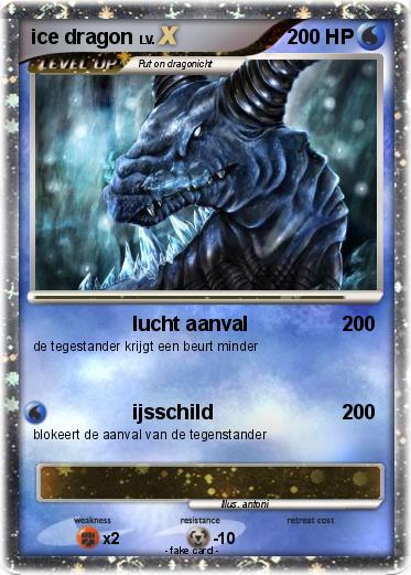 Pokemon ice dragon