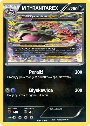 Pokemon M TYRANITAREX
