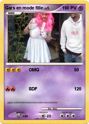 Pokemon Gars en mode fille