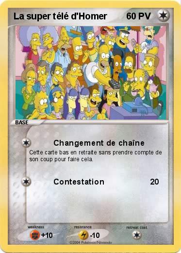 Pokemon La super télé d'Homer
